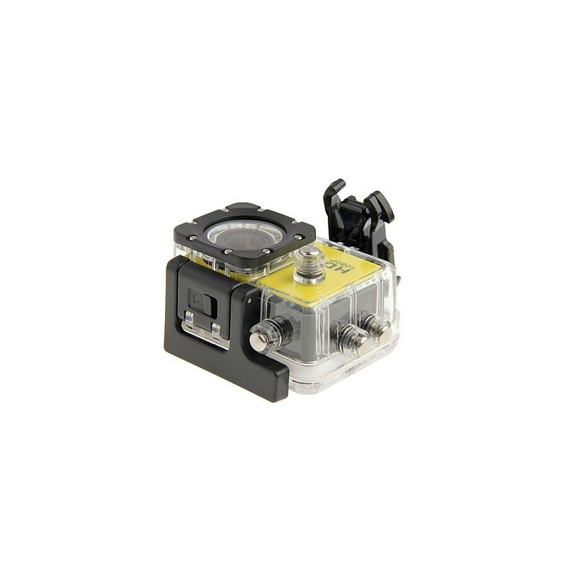 YONIS Caméra sport waterproof Jaune Y-4726
