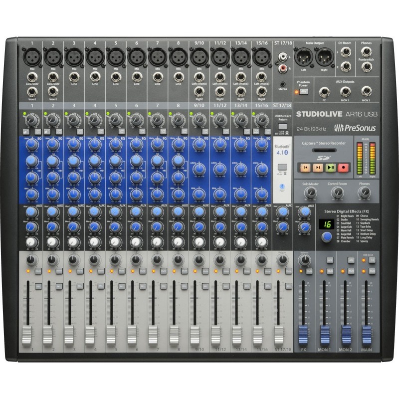 PreSonus StudioLive AR16 USB PreSonus StudioLive AR16 USB