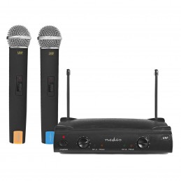 Nedis Kit 2 Microphones Sans Fil