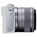 Canon EOS M100 Blanc + EF-M 15-45 mm IS STM + Étui