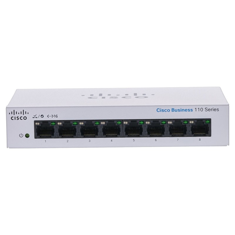 Switch Cisco CBS110-8T-D 8 ports Ethernet Gigabit 10/100/1000 Mbps