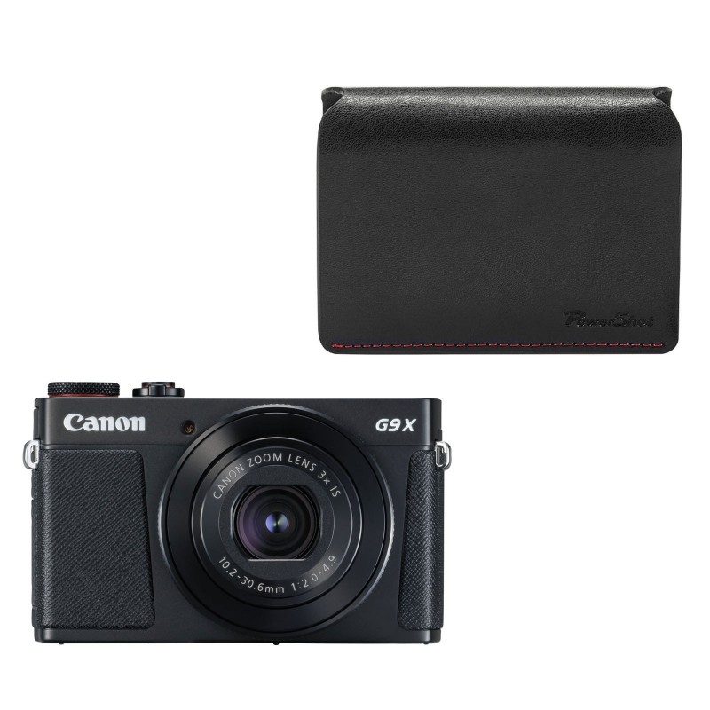 Canon PowerShot G9 X Mark II Noir + DCC-1890