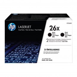 HP LaserJet 26X Noir Pack de 2 (CF226XD)