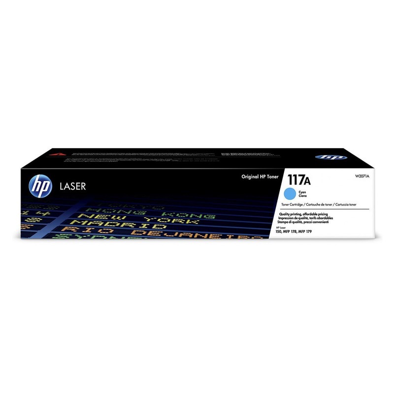 HP Laser 117A Cyan (W2071A) HP Laser 117A Cyan (W2071A)