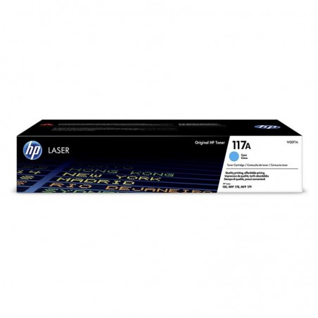 Cartouche de Toner HP Laser 117A Cyan (W2071A)