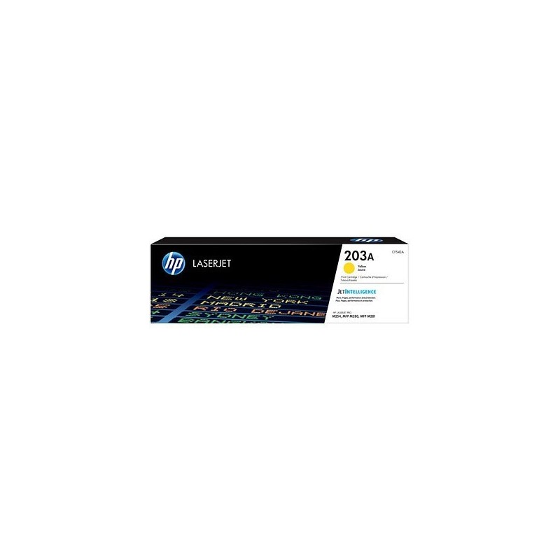 Cartouche de Toner HP 203A (CF542A) Jaune