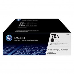Cartouche De Toner HP 78A Pack de 2 (CE278D) Noir
