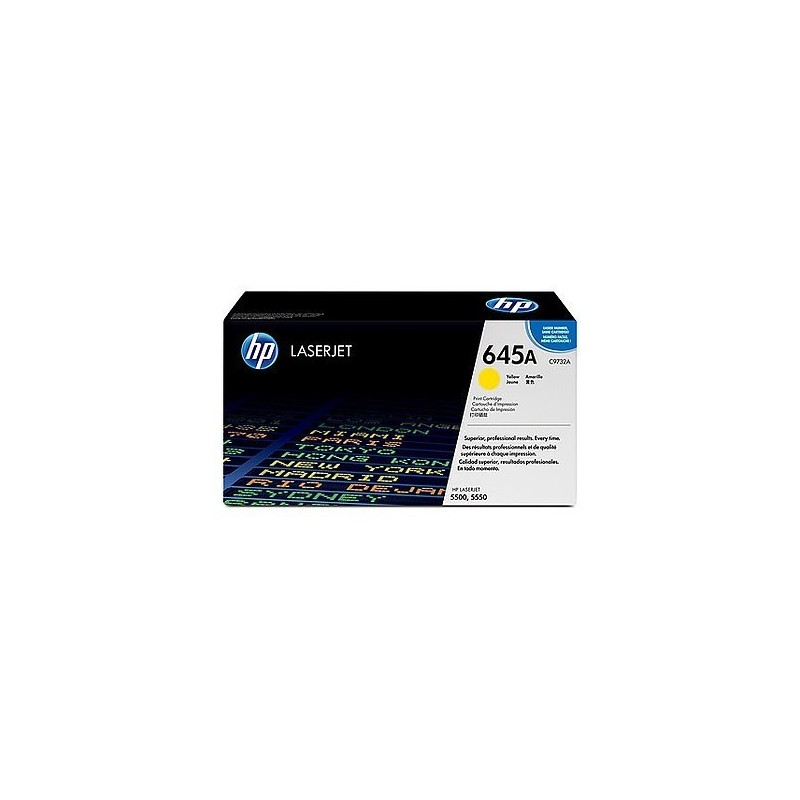 Cartouche de Toner HP (C9732A) jaune