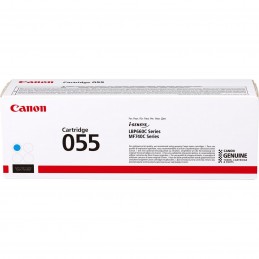 Cartouche de Toner Canon 055 Cyan - bleu