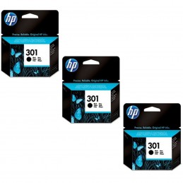 HP 301 Pack de 3 Noir (CH561EE x 3)