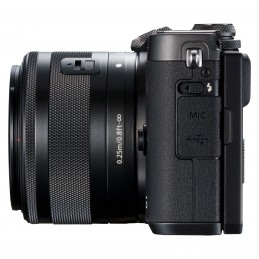 Canon EOS M6 Noir + EF-M 15-45 mm IS STM