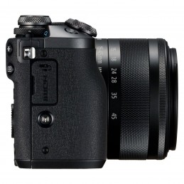 Canon EOS M6 Noir + EF-M 15-45 mm IS STM