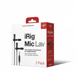 IK Multimedia iRIG Mic Lav 2 Pack