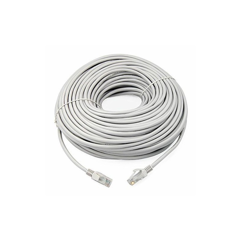 Câble Réseau FTP - Blindé Et Serti- 15m - Cat 6 - Gris Câble Réseau FTP - Blindé Et Serti- 15m - Cat 6 - Gris