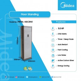 Climatiseur au sol MIDEA 5.0HP (MFJ-48CRN1)