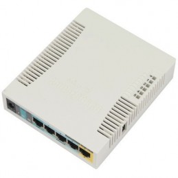 ROUTEUR/POINT ACCÈS 2.4 GHZ MIKROTIK RB951UI-2HND