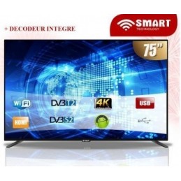 SMART TECHNOLOGY TV LED STT-9075S,abidjan