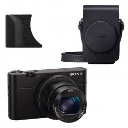 Sony Cyber-shot DSC-RX100M III + Étui LCS-RXG + Poignée AG-R2