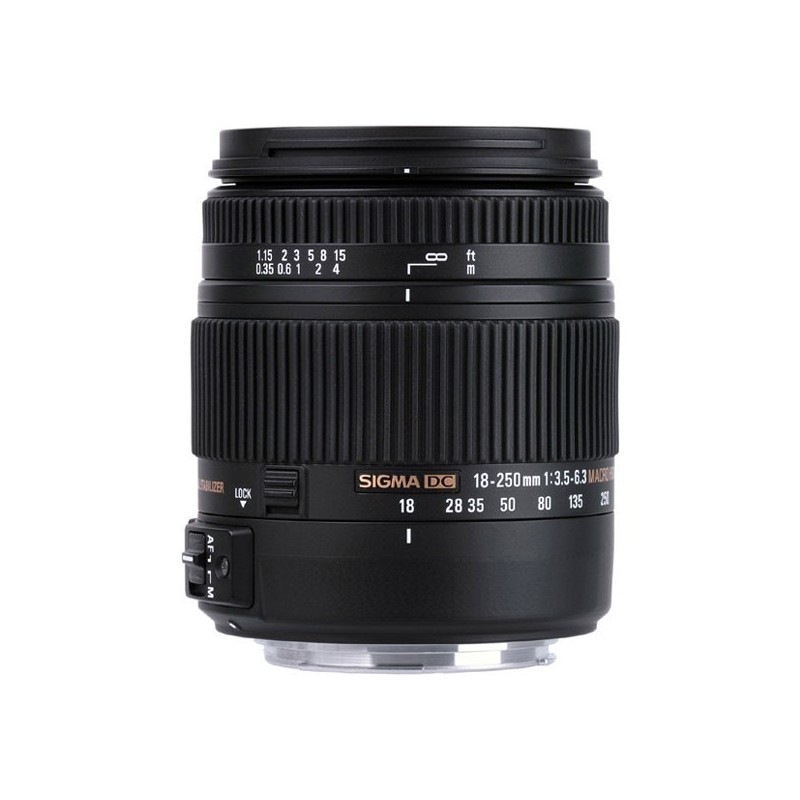 Sigma 18-250mm F3,5-6,3 DC Macro OS HSM monture Canon Sigma 18-250mm F3,5-6,3 DC Macro OS HSM monture Canon