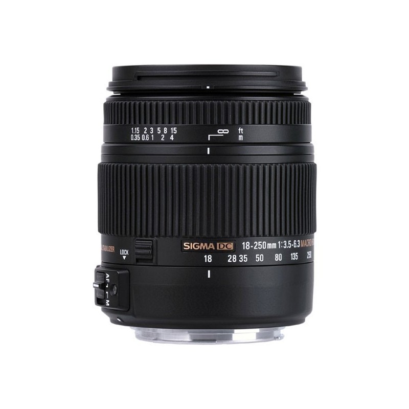 Sigma 18-250mm F3,5-6,3 DC Macro OS HSM monture Canon