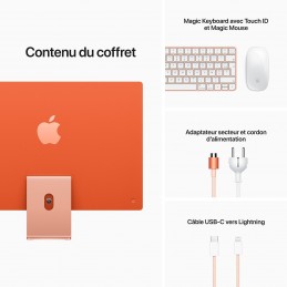 Apple iMac (2021) 24" 8 Go / 512 Go Orange (Z133-8GB/512GO-O)