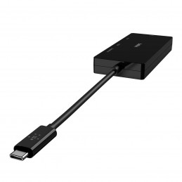 Belkin Adaptateur USB-C avec 1x HDMI 4K, 1x DisplayPort, 1x DVI, 1x VGA - AVC003BTBK