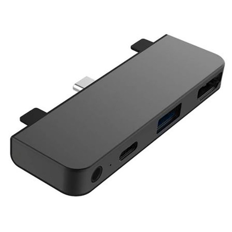 HyperDrive Hub USB-C 4-en-1 pour iPad Pro / Air 2020 (Gris)