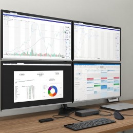 i-tec USB-C Quattro Display Docking Station avec Power Delivery