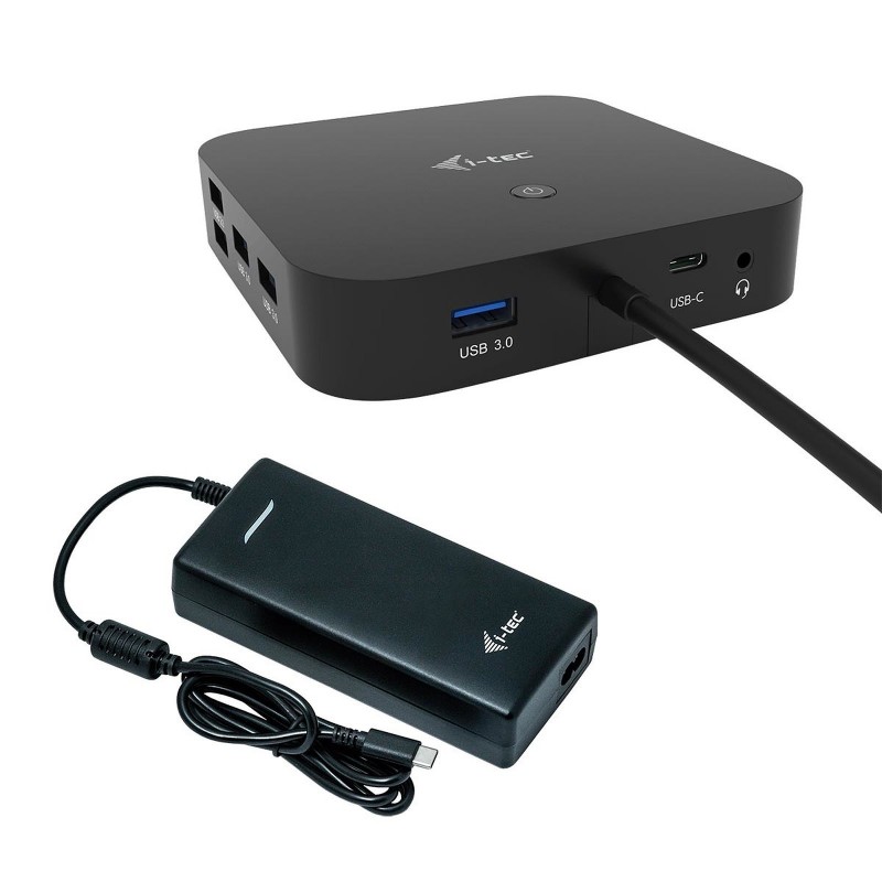 i-tec USB-C Dual Display Docking Station Power Delivery 100 W +