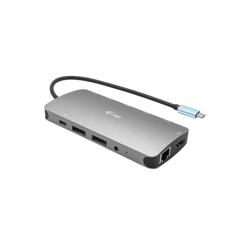 i-tec USB-C Metal Nano Dock 3x - 2 x Display Port + 1 x HDMI +