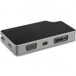 StarTech.com Adaptateur de voyage USB-C vers VGA DVI HDMI ou mDP