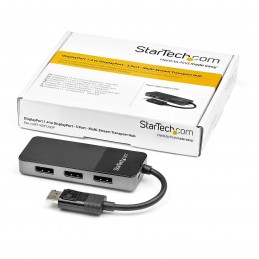 StarTech.com Adaptateur Multi-Écrans 3 ports DisplayPort 1.4