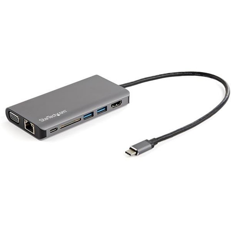 StarTech.com Adaptateur multiport USB-C - Lecteur de carte