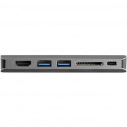 StarTech.com Adaptateur multiport USB-C - Lecteur de carte
