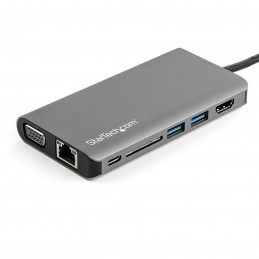 StarTech.com Adaptateur multiport USB-C - Lecteur de carte