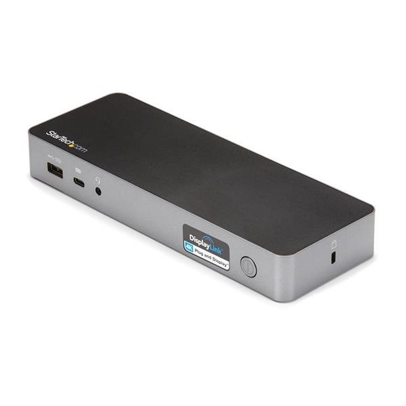 Station d'accueil USB Type-C/A 2 écrans - PD 60 W - 2x DP, 2x