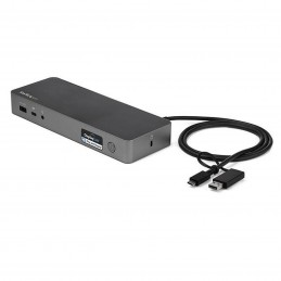 Station d'accueil USB Type-C/A 2 écrans - PD 60 W - 2x DP, 2x