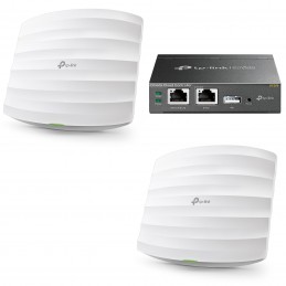 Points d'accès TP-LINK EAP225 Omada OC200 + 2x