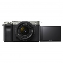 Sony Alpha 7C Argent/Noir + 28-60 mm + GP-VPT2BT