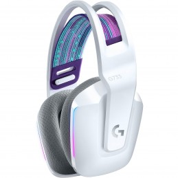 Micro-casque - Logitech G733 Lightspeed (Blanc)