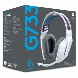 Micro-casque - Logitech G733 Lightspeed (Blanc)