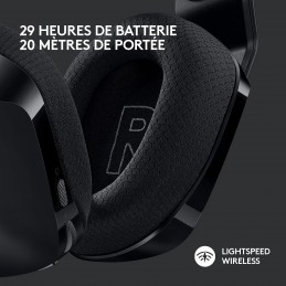 Micro-casque - Logitech G733 Lightspeed (Noir)