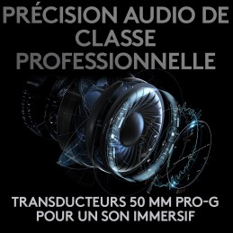 Micro-casque - Logitech G Pro X Wireless Lightspeed Gaming