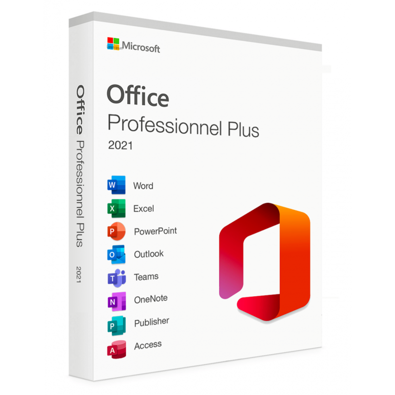 Microsoft Office 2021 Professionnel Plus