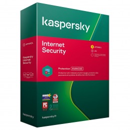 Kaspersky Internet Security 2021 - 1 An / 1 Appareil / Version