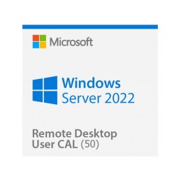 Windows Server 2022 Remote Desktop Services (RDS) 50 User Cal