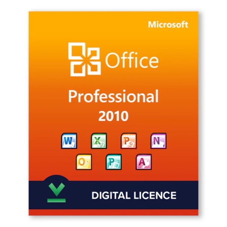 Microsoft Office 2010 Professional - Licence & Clé