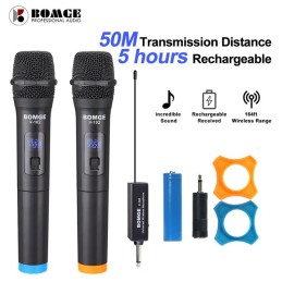 Microphone sans fil à main Bom V-102 VM
