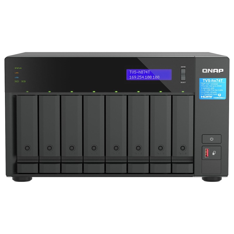 Serveur NAS QNAP TVS-h874T-i9-64G