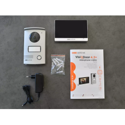Interphone Audio & vidéo filaire VisioDoor 4.3+ 9MB